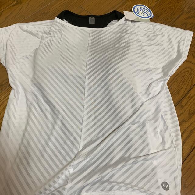 Roxy(ロキシー)のレディース　Tシャツ　ブラトップセット スポーツ/アウトドアのトレーニング/エクササイズ(トレーニング用品)の商品写真