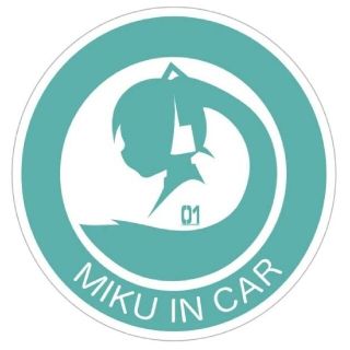 ダイハツ(ダイハツ)の初音ミク　ステッカー　車(ステッカー)