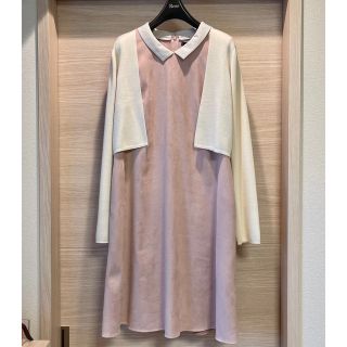 Rene フェイクスエード素材ワンピース 34 - arkhoediciones.com