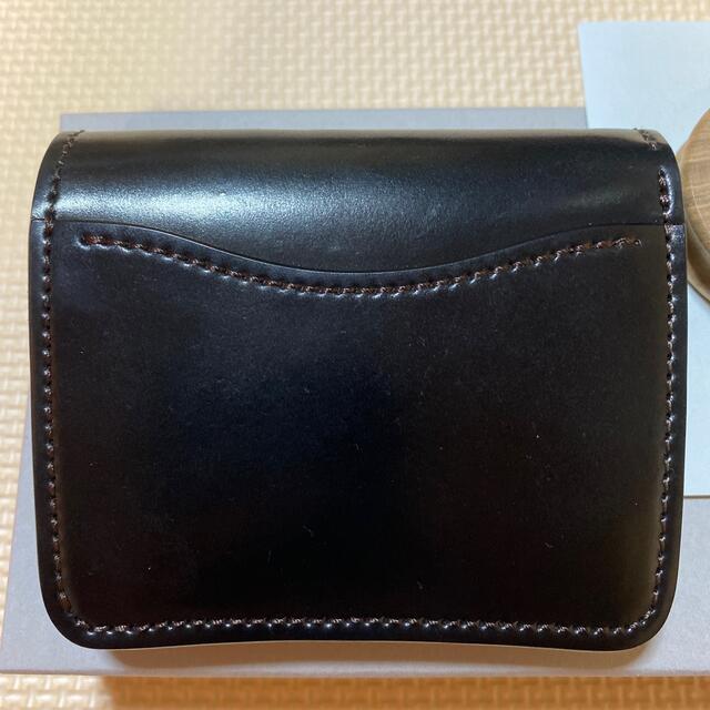 WILDSWANS CASAシェルコードバン×サドルプルアップ ブラック×チョコの