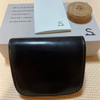 WILDSWANS CASAシェルコードバン×サドルプルアップ ブラック×チョコの