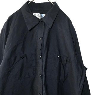 アートヴィンテージ(ART VINTAGE)の【希少】レッドキャップ REDKAP ワークシャツ 長袖シャツ L 黒(シャツ/ブラウス(長袖/七分))