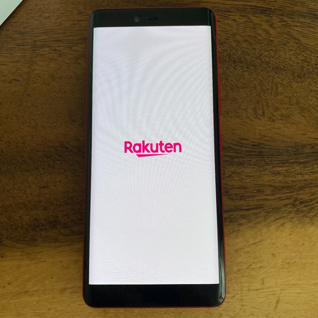 モバイル Rakuten hand P710 レッド 4