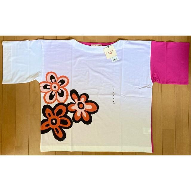 Marni(マルニ)のマルニ　MARNI グラフィックオーバーサイズボクシーTシャツ レディースのトップス(Tシャツ(半袖/袖なし))の商品写真