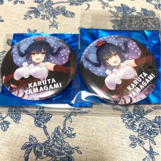 にじさんじ　新ビジュアルグッズ　山神カルタ　缶バッジ(キャラクターグッズ)