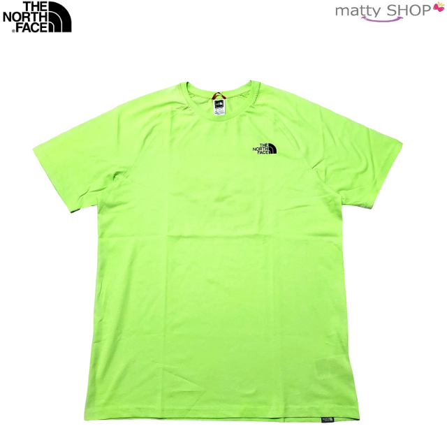 25 THE NORTH FACE半袖Tシャツ SHARP GREEN Mサイズ