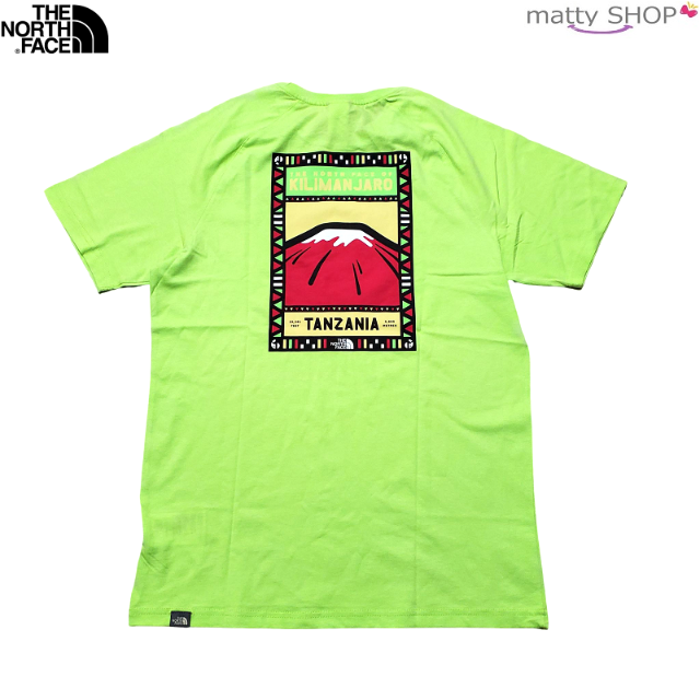 25 THE NORTH FACE半袖Tシャツ SHARP GREEN Lサイズ