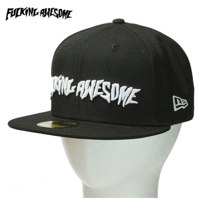 Supreme(シュプリーム)のFucking Awesome NewEra Cap 7 3/8 メンズの帽子(キャップ)の商品写真