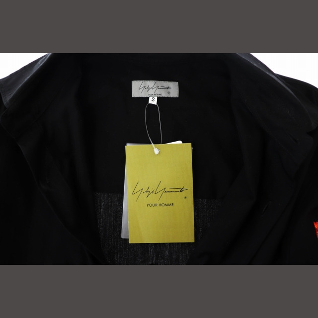 人気TOP yohjiyamamoto pourhomme ダリア刺繍シャツ 22ss シャツ