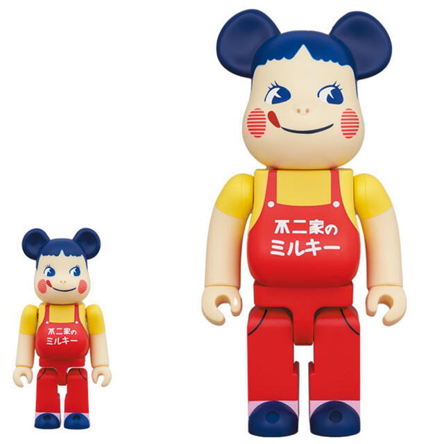 BE＠RBRICK ホーロー看板 ペコちゃん 100％＆400％送料無料❗️