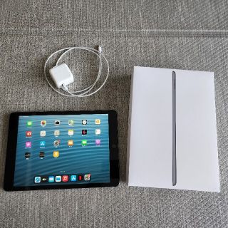 アイパッド(iPad)の値下！美品✨アップル iPad 第7世代 WiFi 32GB スペースグレイ(タブレット)