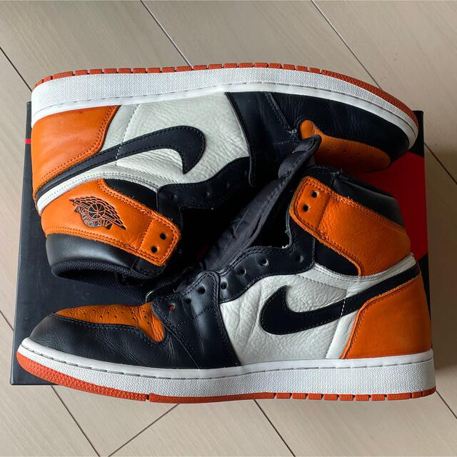 スニーカー NIKE - AJ1 Retro High OG "Shattered Backboard"