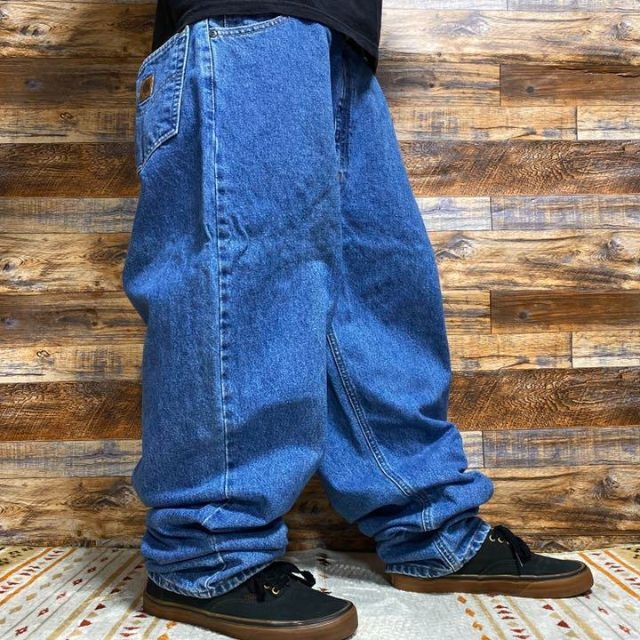 として↊ carhartt - carharttカーハートw44バギーパンツデニム