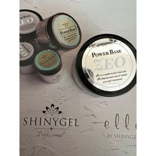 シャイニージェル(SHINY GEL)のshinygel パワーベースゼオZEO 12g 新品未開封☆シャイニージェル(ネイルトップコート/ベースコート)