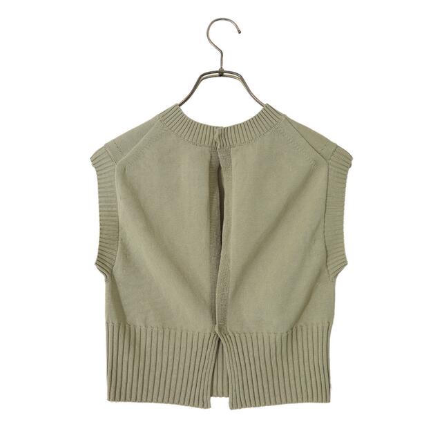 AURALEE  DRY COTTON KNIT VEST 1