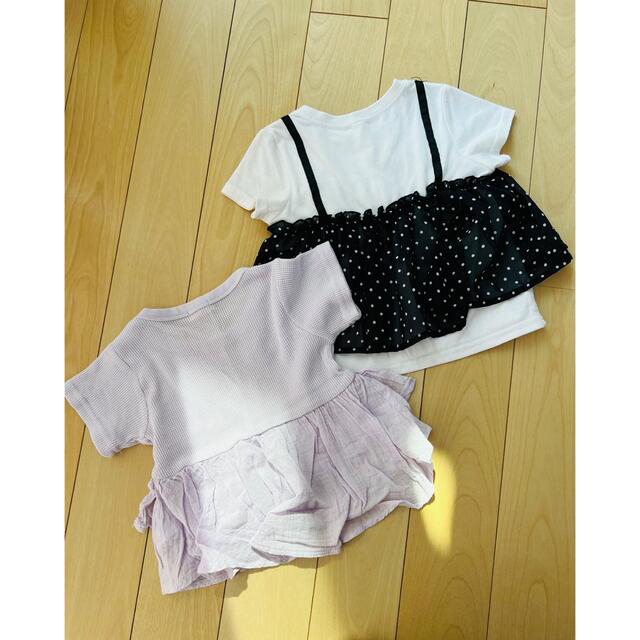 トップス2点　＆　ザラベイビー3点 キッズ/ベビー/マタニティのキッズ服女の子用(90cm~)(Tシャツ/カットソー)の商品写真