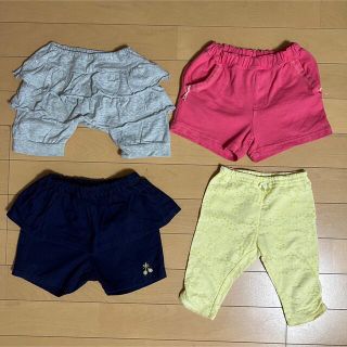 コンビミニ(Combi mini)のコンビミニ  女の子 ショートパンツ×4点セット 80cm相当(パンツ)