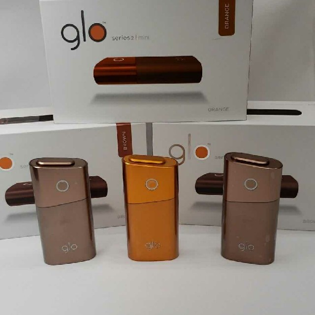 glo(グロー)の新品未使用 2色3台セットglo グロー シリーズ2 mini メンズのファッション小物(タバコグッズ)の商品写真