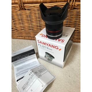 美品 サムヤン SAMYANG f2.0 12mm eマウントレンズ(レンズ(単焦点))