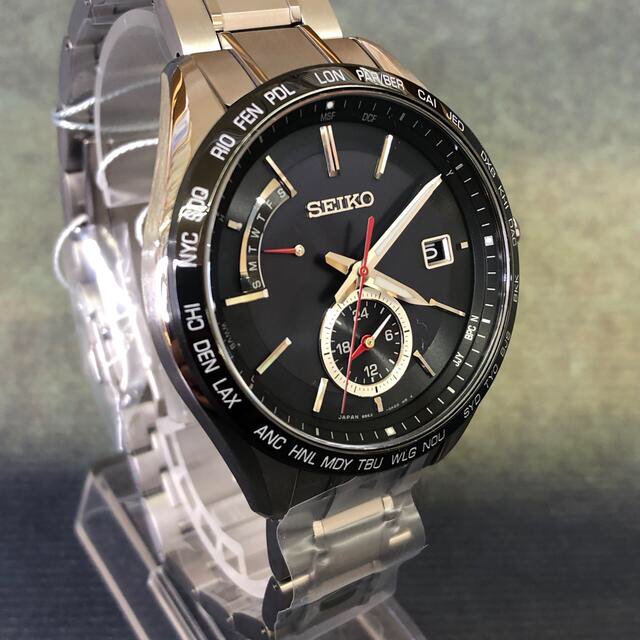 セイコー ブライツ SAGA241 SEIKO BRIGHTZ ソーラー電波時計