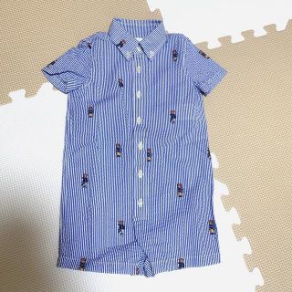 ラルフローレン(Ralph Lauren)のRalph Laurenポロベアーショートオール(ロンパース)