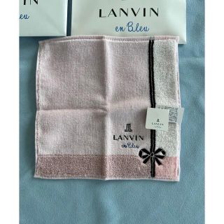 ランバンオンブルー(LANVIN en Bleu)のLANVINENBLUE ノベルティ　ハンカチ(ハンカチ)