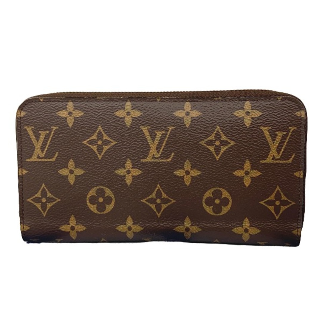 ルイヴィトン M41895 長財布 フューシャ  LOUIS VUITTON ジッピーウォレット モノグラムフューシャ