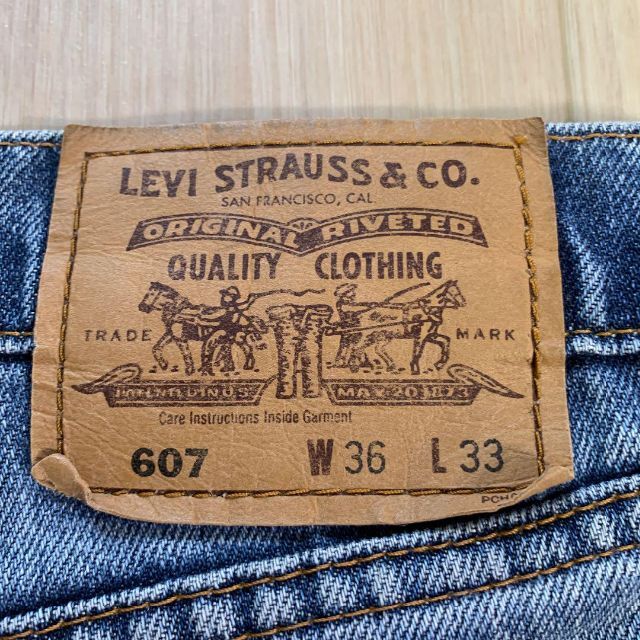 Levi's(リーバイス)のLEVI STRAUSS&CO 607 デニム ジーパン ダメージジーンズ メンズのパンツ(デニム/ジーンズ)の商品写真