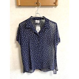 スコットクラブ(SCOT CLUB)の新品＊RADIATE  小花柄シアーシャツ(シャツ/ブラウス(半袖/袖なし))