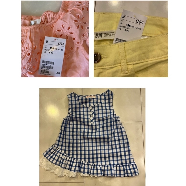 GAP Kids(ギャップキッズ)のk.k様専用　まとめ売り　130㎝　女の子　コーデ　セット キッズ/ベビー/マタニティのキッズ服女の子用(90cm~)(Tシャツ/カットソー)の商品写真