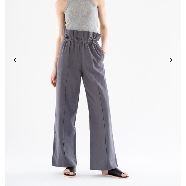 ALEXIA STAM(アリシアスタン)のCotton Linen Relax Wide Pants レディースのパンツ(カジュアルパンツ)の商品写真