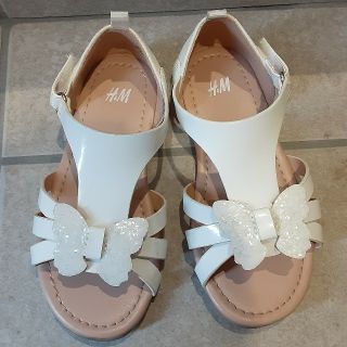 エイチアンドエム(H&M)のH&M　子ども　サンダル　US9.5(16.5cm)(サンダル)