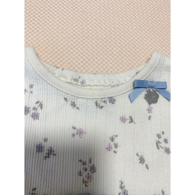 futafuta(フタフタ)のあちゃんさま専用☆mamaraku  チュールTシャツセット キッズ/ベビー/マタニティのキッズ服女の子用(90cm~)(Tシャツ/カットソー)の商品写真