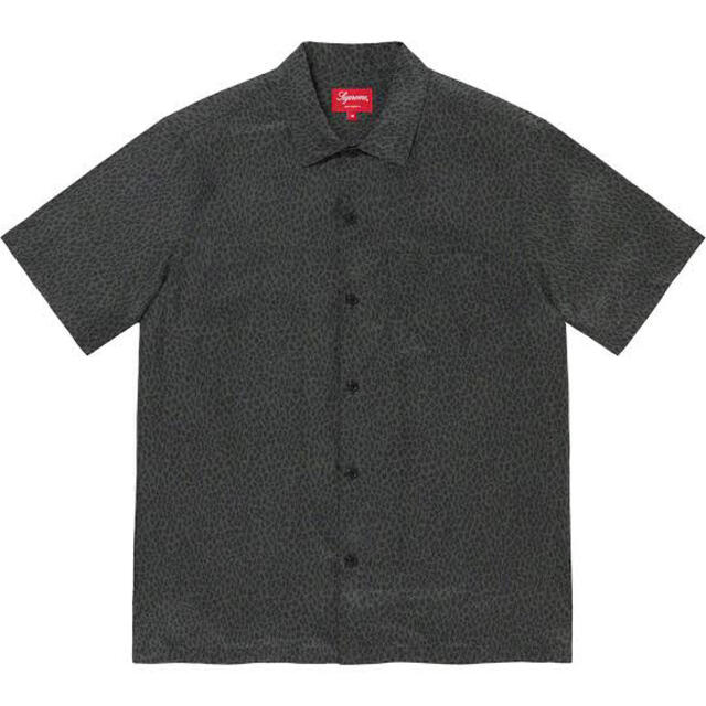 Supreme Leopard Silk S/S Shirt Mサイズ