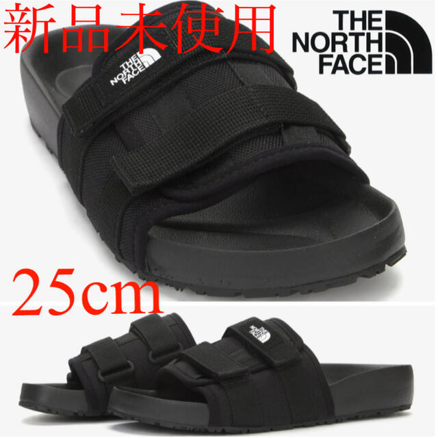 THE NORTH FACE(ザノースフェイス)の新品未使用　韓国正規品　ノースフェイス　サンダル　25cm  男女兼用 メンズの靴/シューズ(サンダル)の商品写真