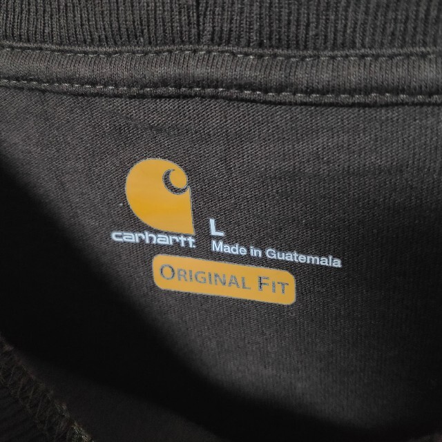 carhartt(カーハート)のCarhartt 茶色 長袖Tシャツ カットソー メンズ L カーハート ポケT メンズのトップス(Tシャツ/カットソー(七分/長袖))の商品写真
