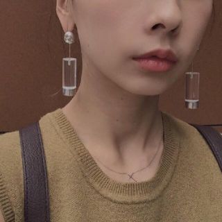 アメリヴィンテージ(Ameri VINTAGE)のAmeri VINTAGE AXIS PIERCE クリアピアス(ピアス)