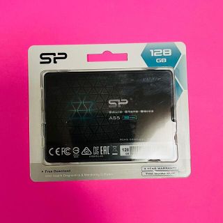 SiliconPower シリコンパワーSSD 128GB 新品未使用 (PCパーツ)