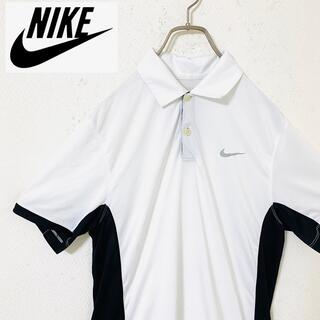 ナイキ(NIKE)のNIKE GOLF ナイキ ポロシャツ　ゴルフウェア　ホワイト　メンズ　M(ウエア)