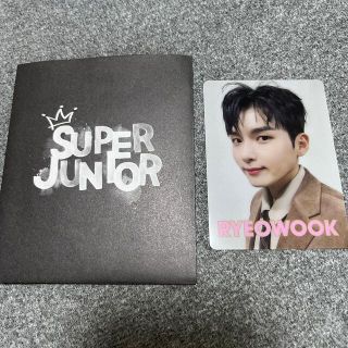 スーパージュニア(SUPER JUNIOR)のリョウク　SUPERJUNIOR    クリアカード(アイドルグッズ)