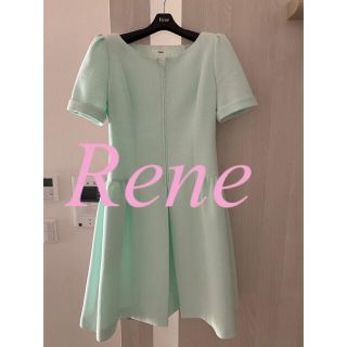 ルネ(René)の♡専用お取り置き♡【極美品】ルネ　ワンピース　36(ひざ丈ワンピース)