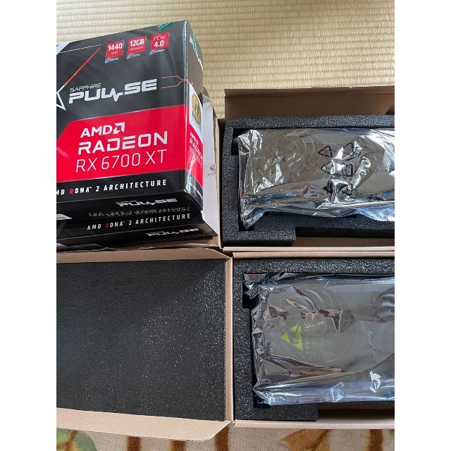 予約販売 はなじ様 専用rx6700xt sapphire pulse 2set PCパーツ 予約販売 はなじ様 専用rx6700xt sapphire pulse 2set PCパーツ
