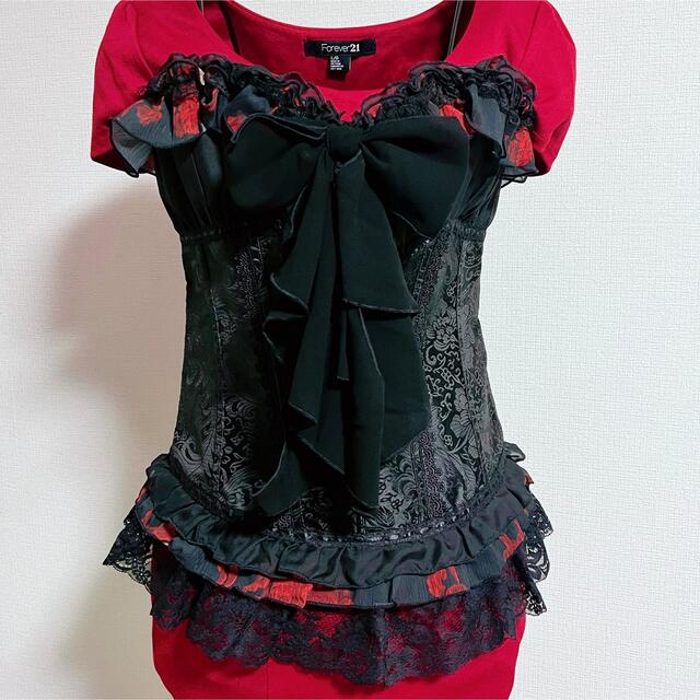 h.naoto - h.NAOTO Bloody Rose Corset Lサイズの通販 by mint h.naoto - h.NAOTO Bloody Rose Corset Lサイズの通販 by mint