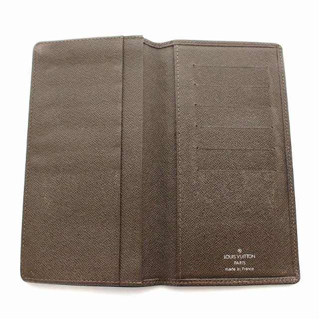 ルイヴィトン ポルトカルトクレディ タイガ 長財布 札入れ 茶 M31008