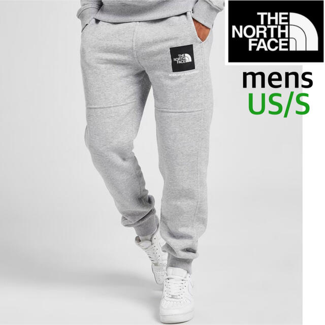 海外限定】TNF ジョガーパンツ メンズ グレー US/S 日本サイズM