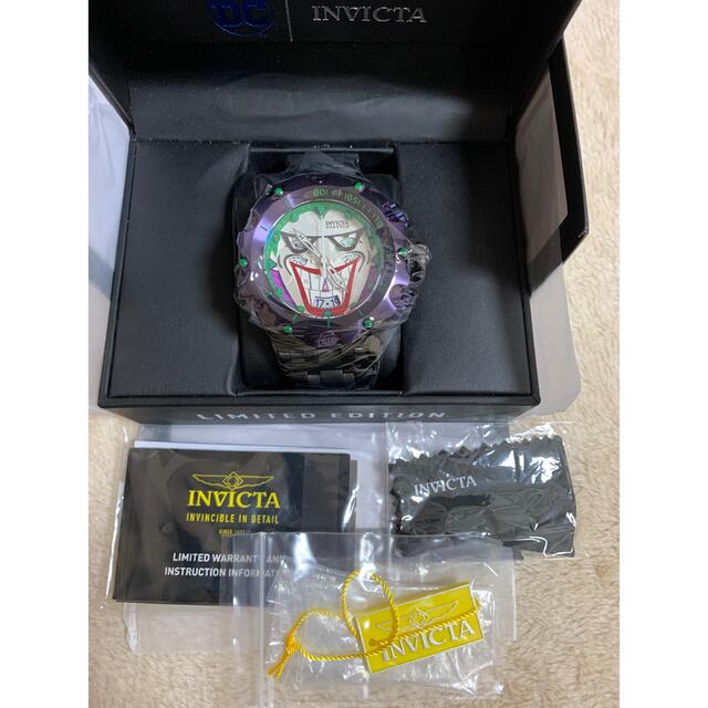 ⑤　定価30万　インビクタ　INVICTA　33354  バットンマン　新未使用