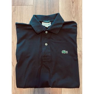 ラコステ(LACOSTE)の【中古】別注LACOSTEポロシャツ(BLACK)(ポロシャツ)