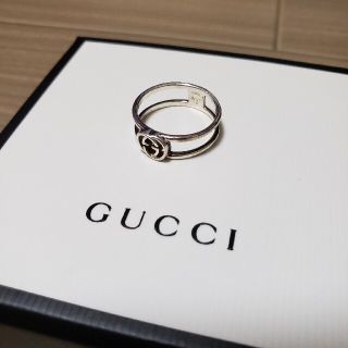 Gucci - GUCCI インターロッキングGスリムンバンド リングの通販 by