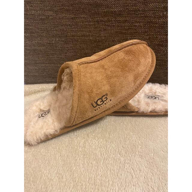 UGG(アグ)のUGG スカッフスエードムートンスリッパ　ラッキーまろん様専用 メンズの靴/シューズ(スリッポン/モカシン)の商品写真