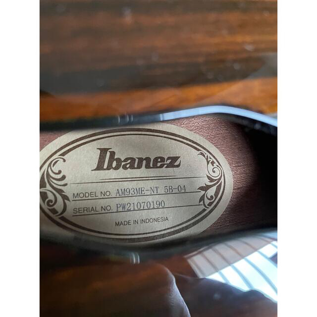 Ibanez(アイバニーズ)のIbanez AM93 ME-NT 楽器のギター(エレキギター)の商品写真